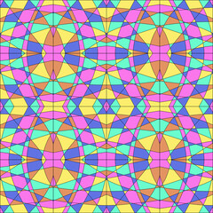 saemless colorful doodle art background