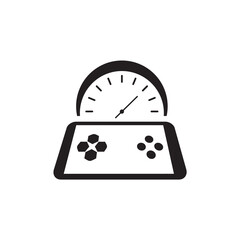 Smartphone mobile game logo design template