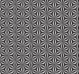 Black and white pattern geometric abstract graphic