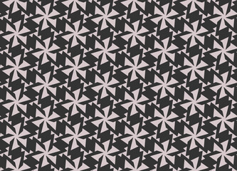 Abstract geometric seamless pattern. Geometrical ornament. Vector illustration. Endless texture.