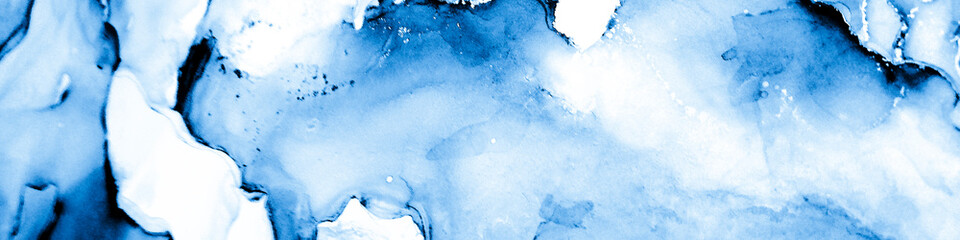 Abstract Blue and White Texture. Contemporary