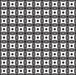 Black and white pattern geometric abstract graphic
