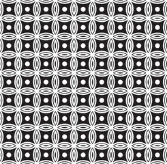 Black and white pattern geometric abstract graphic