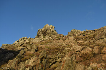 Cliffs at Botallack Cornwall
