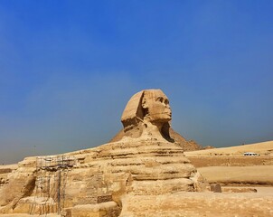 Great Sphinx of Giza, in Egypt
