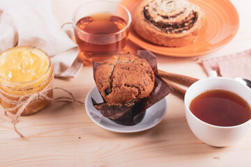 cinnamon bun concept