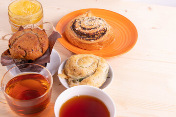 cinnamon bun concept