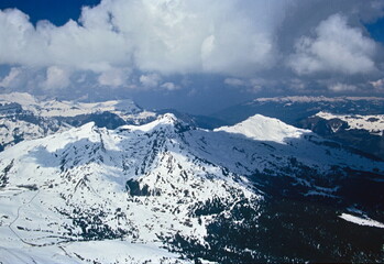 Naklejka premium View of Swiss Alps top of Jungfrau known as the 