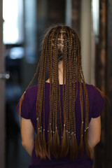 hairstyle with lots of braids