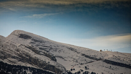 Pistes de ski de Villard De Lans fermée aux vacances de noël 2020 pendant le COVID