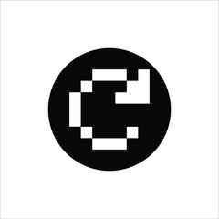 Undo Icon. Back or Return Illustration on white background