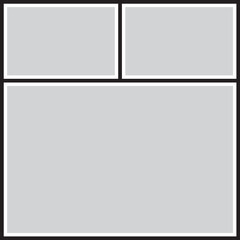 Vector frame for photos, pictures, photo collage, photo puzzle