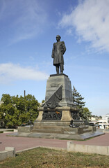Obraz premium Monument to Pavel Nakhimov in Sevastopol. Ukraine