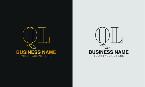 QL Q L initial based abstract modern minimal creative logo vector template image. luxury logotype logo