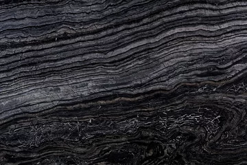 Deurstickers Blackwood lether - nieuwe natuurlijke marmeren steentextuur, foto van plaat. © Dmytro Synelnychenko