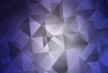 Fototapeta na wymiar Light Purple vector gradient triangles template.