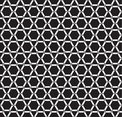 Black and white pattern geometric abstract graphic