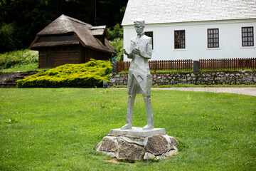 Obraz premium Nikola Tesla memorial park in Smiljan, Croatia