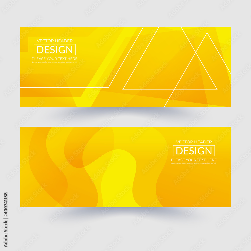 Sticker vector abstract geometric design banner web template. modern design. vector illustration