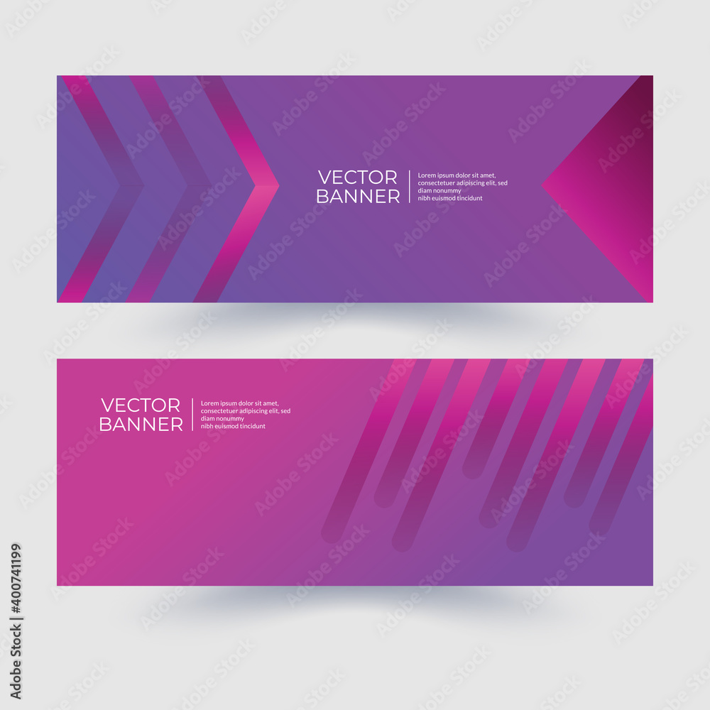 Wall mural vector abstract geometric design banner web template. modern design. vector illustration