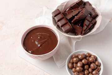 chocolate with nuts