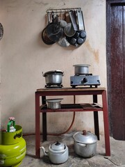 Small kitchen in Southeast Asia