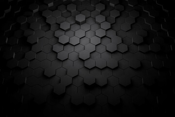 Beautiful 3d hexagon abstract background