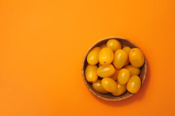 .Yellow tomatoes