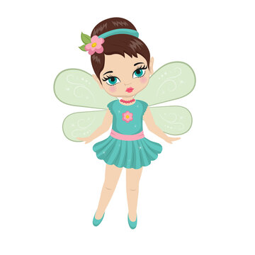 Cute and beautiful fairy