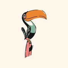 hi there, Introducing me Cokorda Martin aka Treasure Culture Work, I am an illustrator who tends to take vintage / retro styles and Pop art as my path to work.  This is one of my works on the beach. © Treasurecult