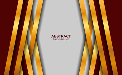 Design Red And Gold Luxury Background