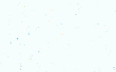 Light Blue, Red vector backdrop with dots.