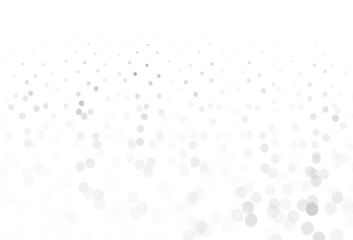 Light Gray vector template with circles.