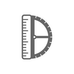 Set of Ruler tools icon vector, Engineering simple icon template, Illustration