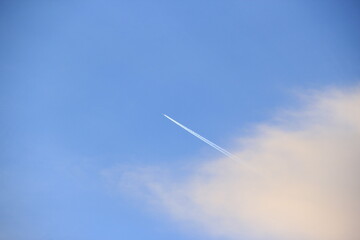 Intensive clods on the sky, intensive sky.