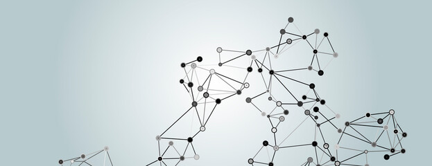 Abstract connect background. Modern abstract concept. Network connection structure. Biotechnology vector.