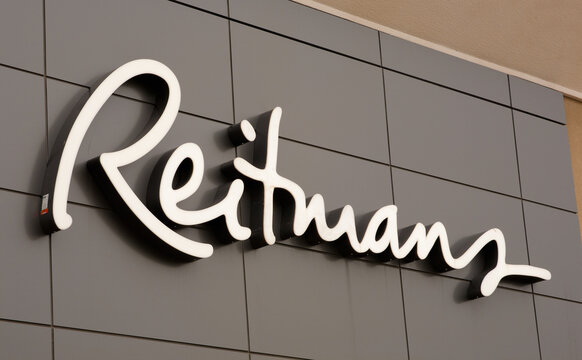 Truro, Canada - May 27, 2016: Reitmans store sign.  Reitmans Ltd. is a women's attire retail company and has stores in all provinces and territories of Canada.