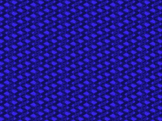 Blue zigzag stripes overlap vintage background. abstract backeround.