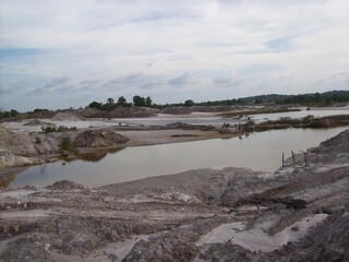 tin mining gardens belitung timur indonesia 3
