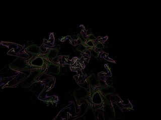 Imaginatory fractal background Image