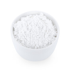 Fototapeta na wymiar tapioca flour isolated on white background