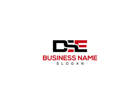 DSE Letter Logo, dse logo Letter vector stock for business