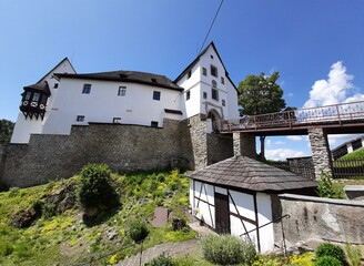 Fototapeta na wymiar Seeberg castle, Czech Republic.