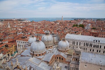 Fototapeta na wymiar Venedig von oben