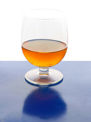 glass of alcohol drink iclose up