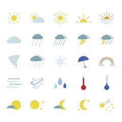 天気 アイコン  / vector eps 