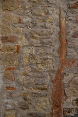 Gebäudeschäden an der Hauswand