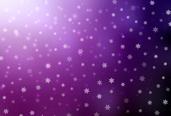 Dark Pink vector texture in birthday style.