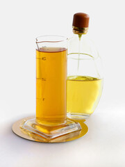 multicolor cosmetic liquids for wahing and hygienic body care