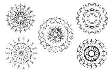 幻想的な模様　結晶　アブストラクト　素材　～色違いもあります～